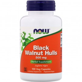 Биологически активная добавка NOW FOODS BLACK WALNUT HULLS (Черный Орех), 500 мг - 100 капсул Биологически активная добавка NOW FOODS BLACK WALNUT HULLS (Черный Орех), 500 мг - 100 капсул