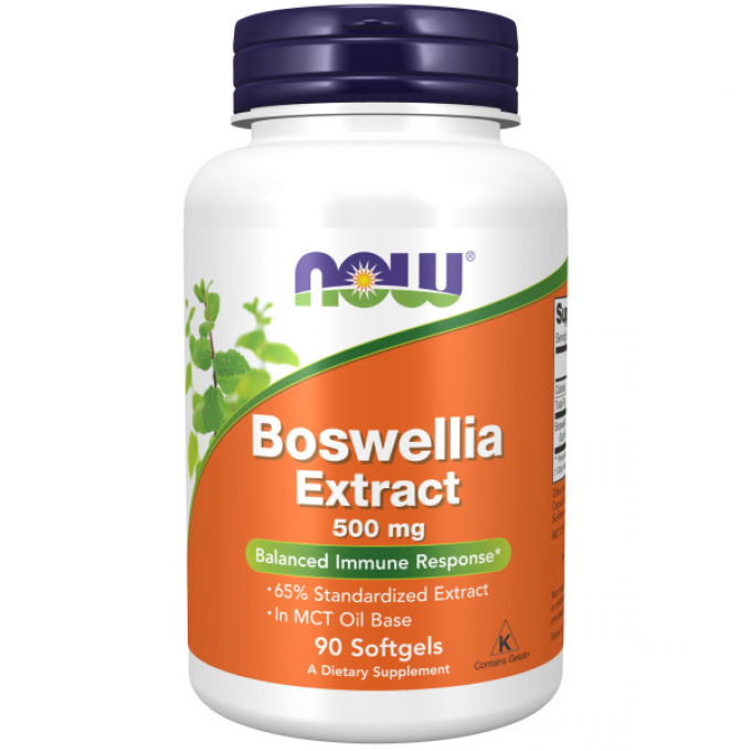 Босвеллия NOW FOODS BOSWELLIA EXTRACT 500MG 90 софтгель-капсул NS29482