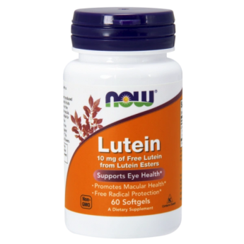 Лютеин NOW FOODS LUTEIN 10 MG (FROM ESTERS) 60 капсул