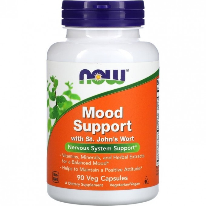 Поддержка Настроения NOW FOODS MOOD SUPPORT, 90 капсул NS3351 Поддержка Настроения NOW FOODS MOOD SUPPORT, 90 капсул NS3351