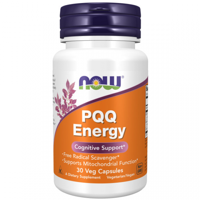 PQQ NOW FOODS PQQ ENERGY 20MG PLUS 30 капсул NS31118