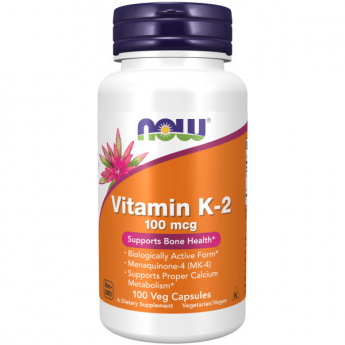 Витамин К2 NOW FOODS VITAMIN K-2 100mcg 100 капсул Витамин К2 NOW FOODS VITAMIN K-2 100mcg 100 капсул